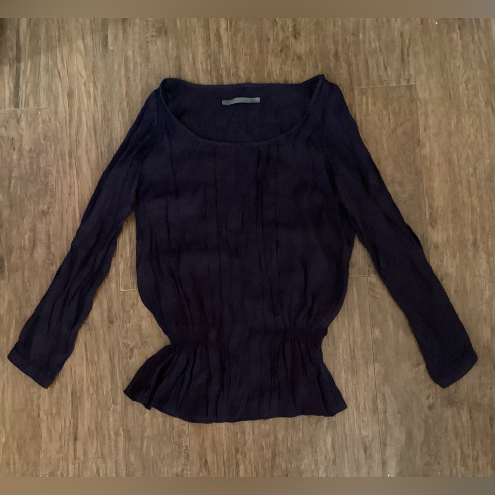 Zara❤️‍🔥cute woman's everyday wear blouse, dark purple 💜, 90s western